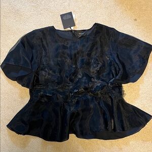 Banana Republic Navy Women's Blouse